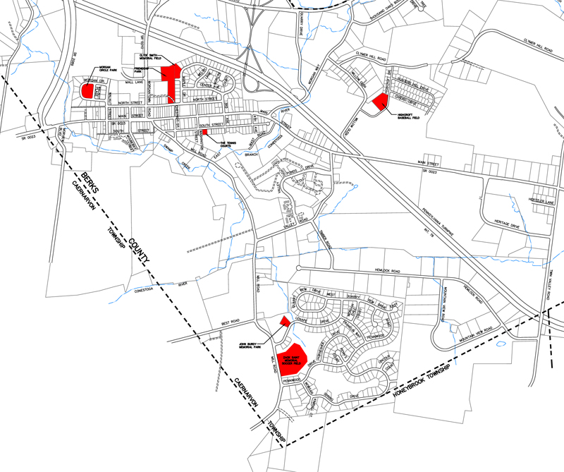 Caernarvon Township Interactive Park Map